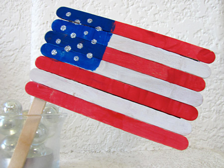 Veterans Day Sanity Saver: Popsicle Stick American Flag - Explore & More  Children's Museum