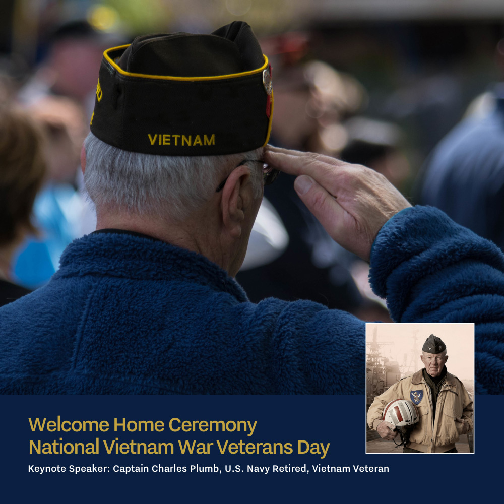 Home Ceremony National Vietnam War Veterans Day National