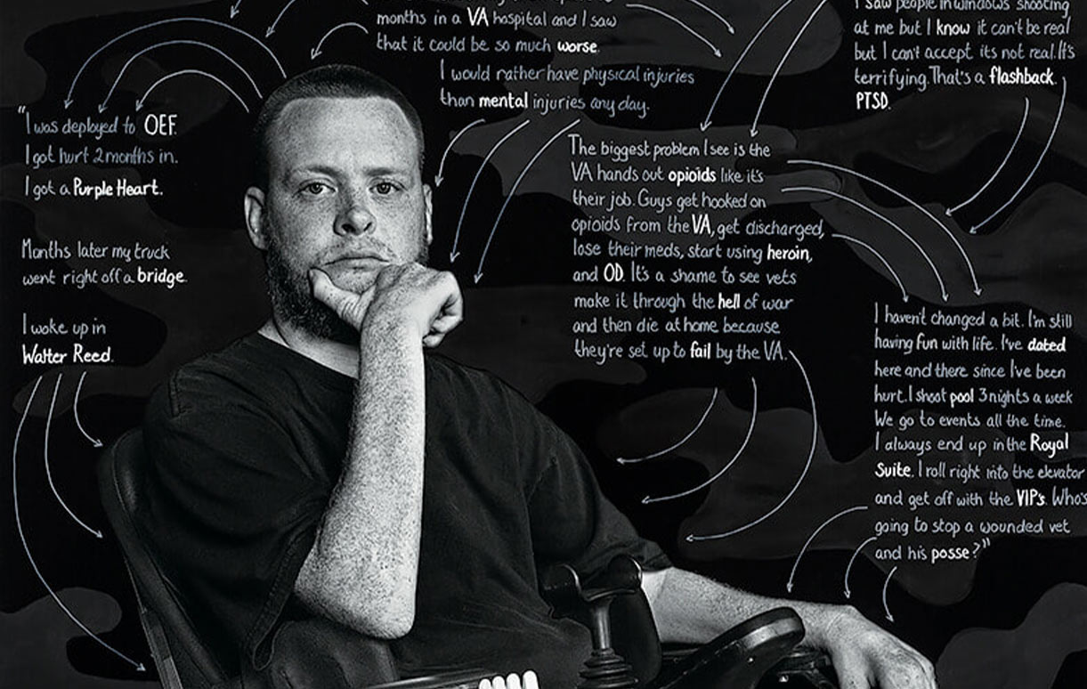 "Depicting the Invisible" Exhibition: Rusty's Story - National Veterans ...